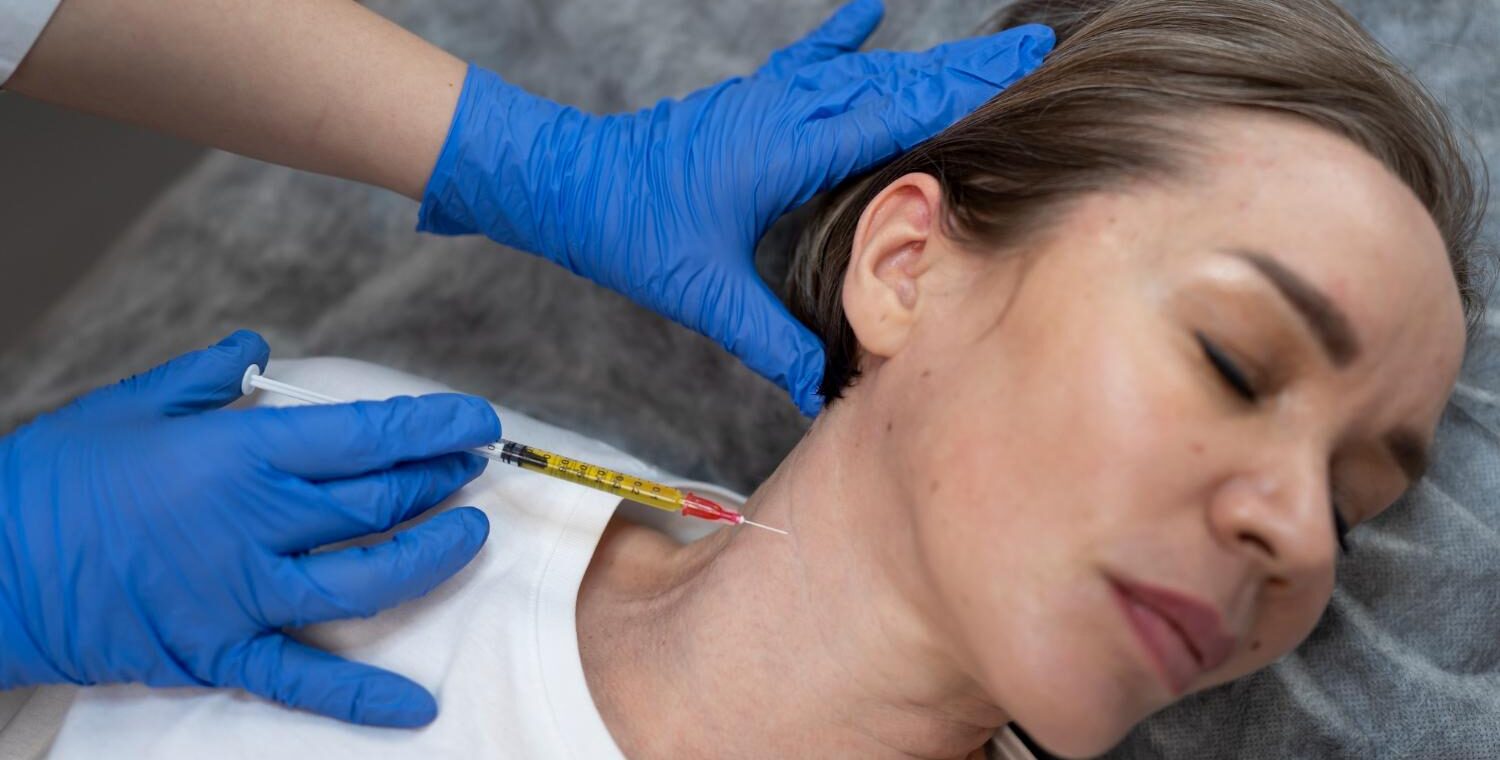 HIFU jawline treatment