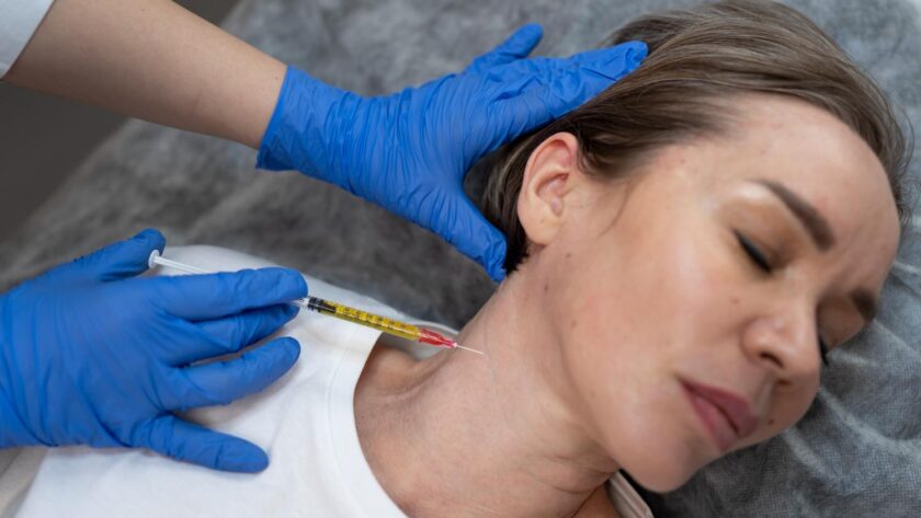 HIFU jawline treatment